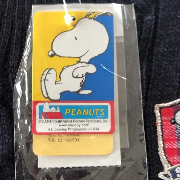 ✨Host✨pic Snoopy vintage sweater NWT peanuts. kids Sz 78 cm - Picture 5 of 16
